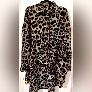 Leopard Hi Low tunic